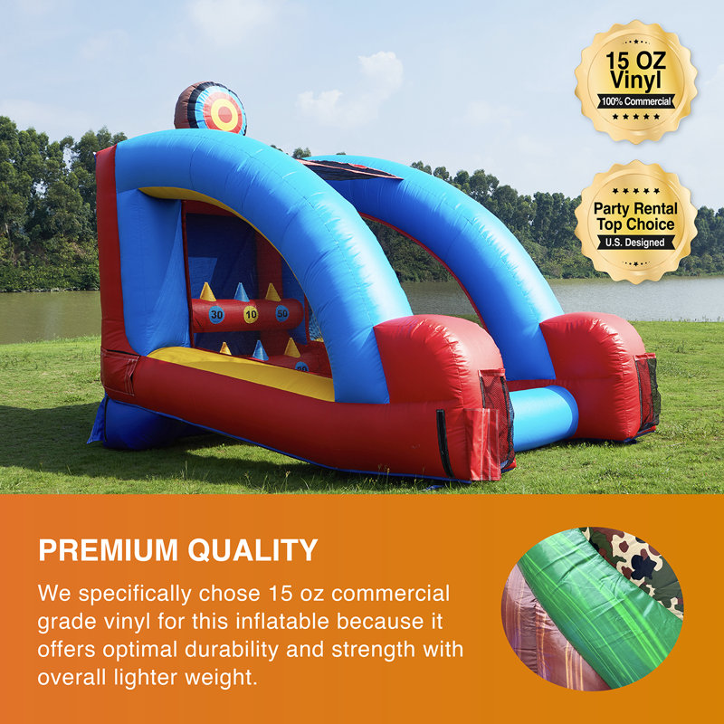 JumpOrange Archery Target Game Inflatable for Kids and Adults (with Blower), Commercial Grade